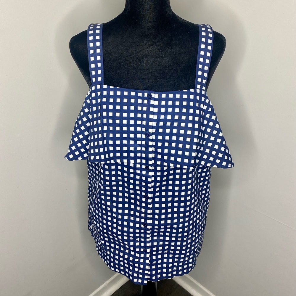 Square strap top